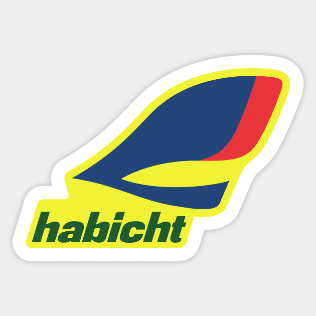 Habicht logo (v2 right) Sticker by GetThatCar